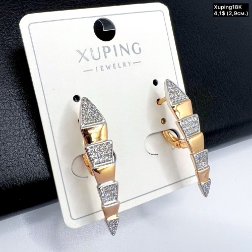 Сережки Xuping18К 19049 (2,9 см)